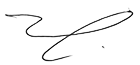 Rob's signature